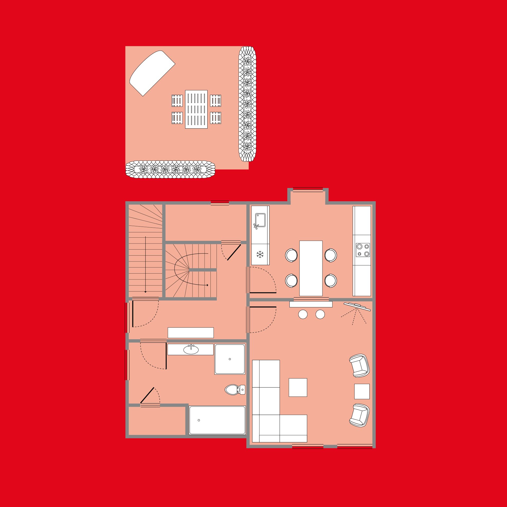 APARTMENT MIT DER ROTEN TÜR – Ansicht 11