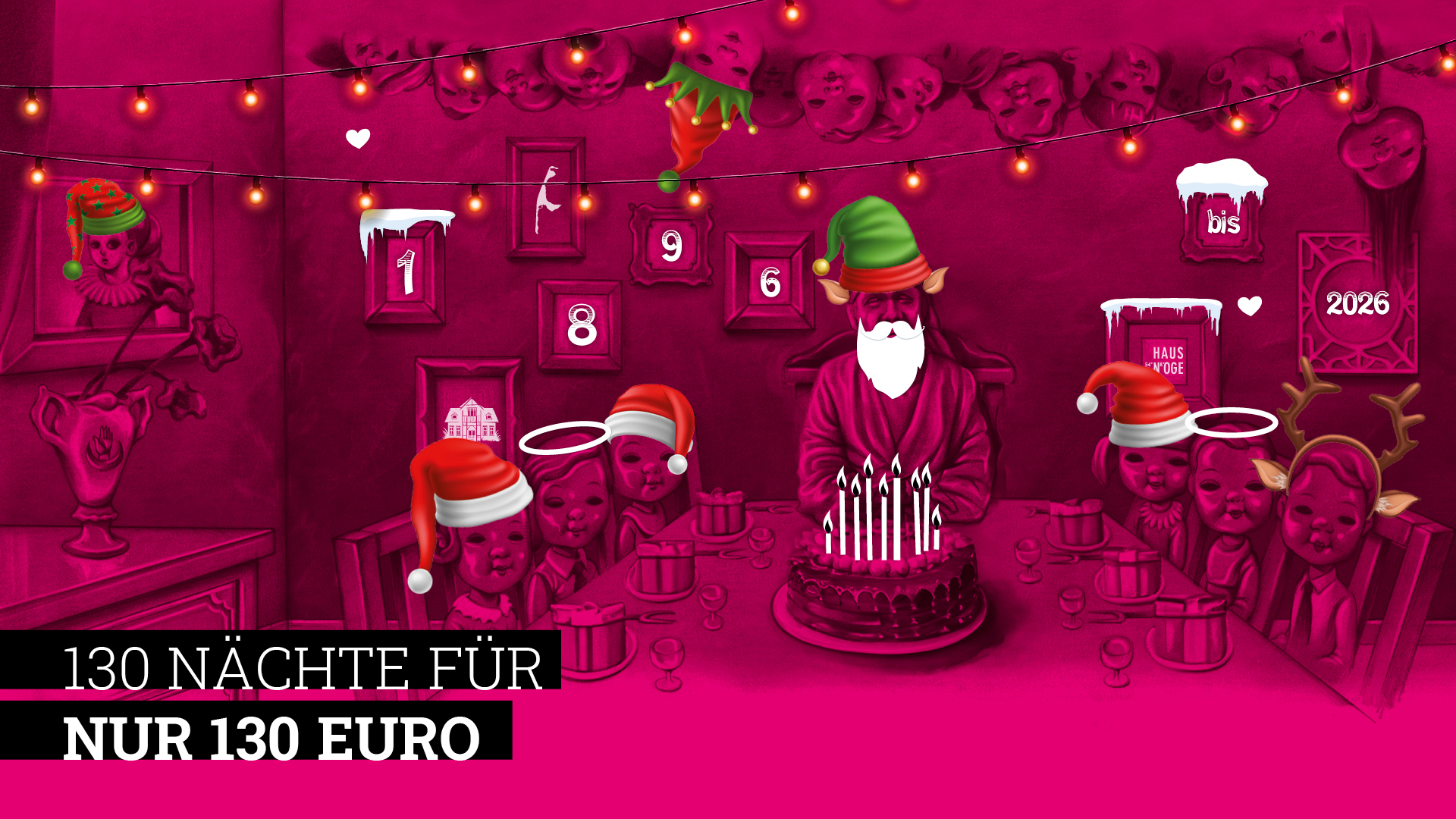 130 Nächte für nur 130 Euro